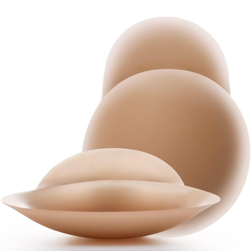 Nipple Covers, Sticky Adhesive Silicone Pasties - Reusable Grippy Nipple Cover